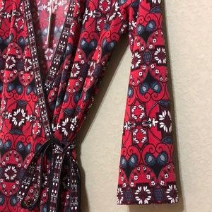 Stunning Max Studio 🛑RED🛑 wrap tie dress